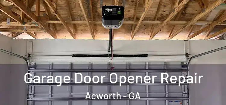  Garage Door Opener Repair Acworth - GA
