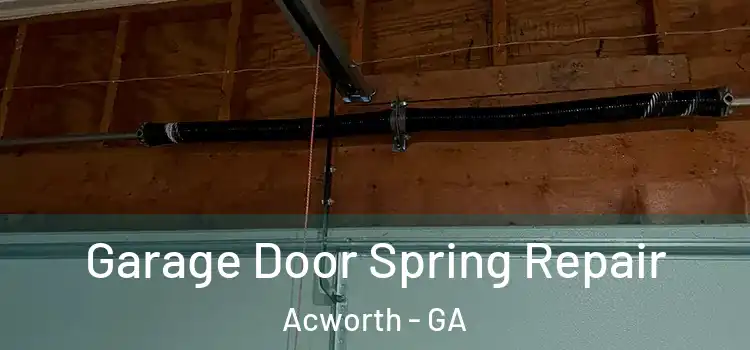  Garage Door Spring Repair Acworth - GA
